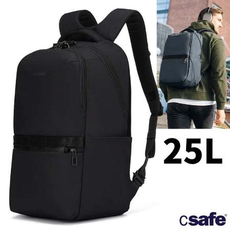 【澳洲 Pacsafe】Metrosafe X Anti-Theft 防盜後背包25L/30645100 黑色✿30E010